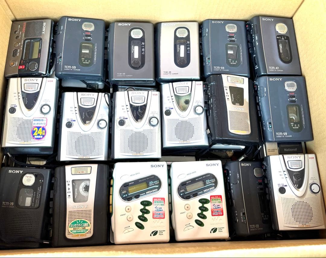 カセットプレーヤー ジャンク品 大量まとめセット