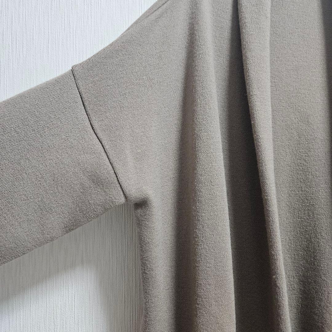 KAO　Deuxieme Classe　スムースニットガウンコート