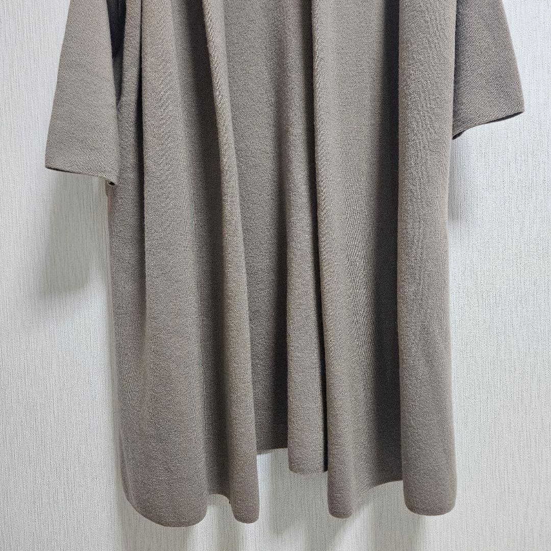 KAO　Deuxieme Classe　スムースニットガウンコート