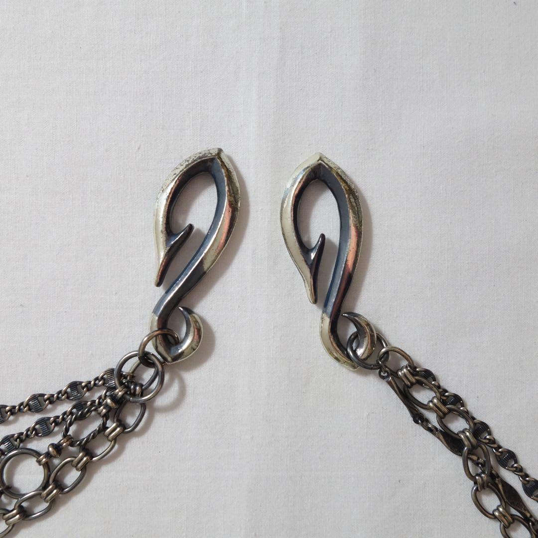 Tornado Mart Silver Wallet Chain 三連