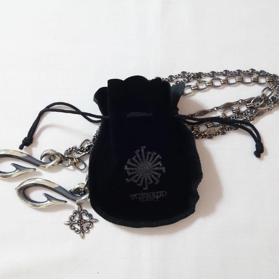 Tornado Mart Silver Wallet Chain 三連