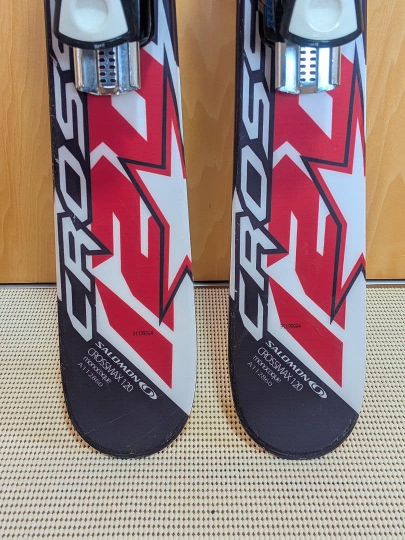 Salomon Crossmax 120 ミッドスキー バインディング付き