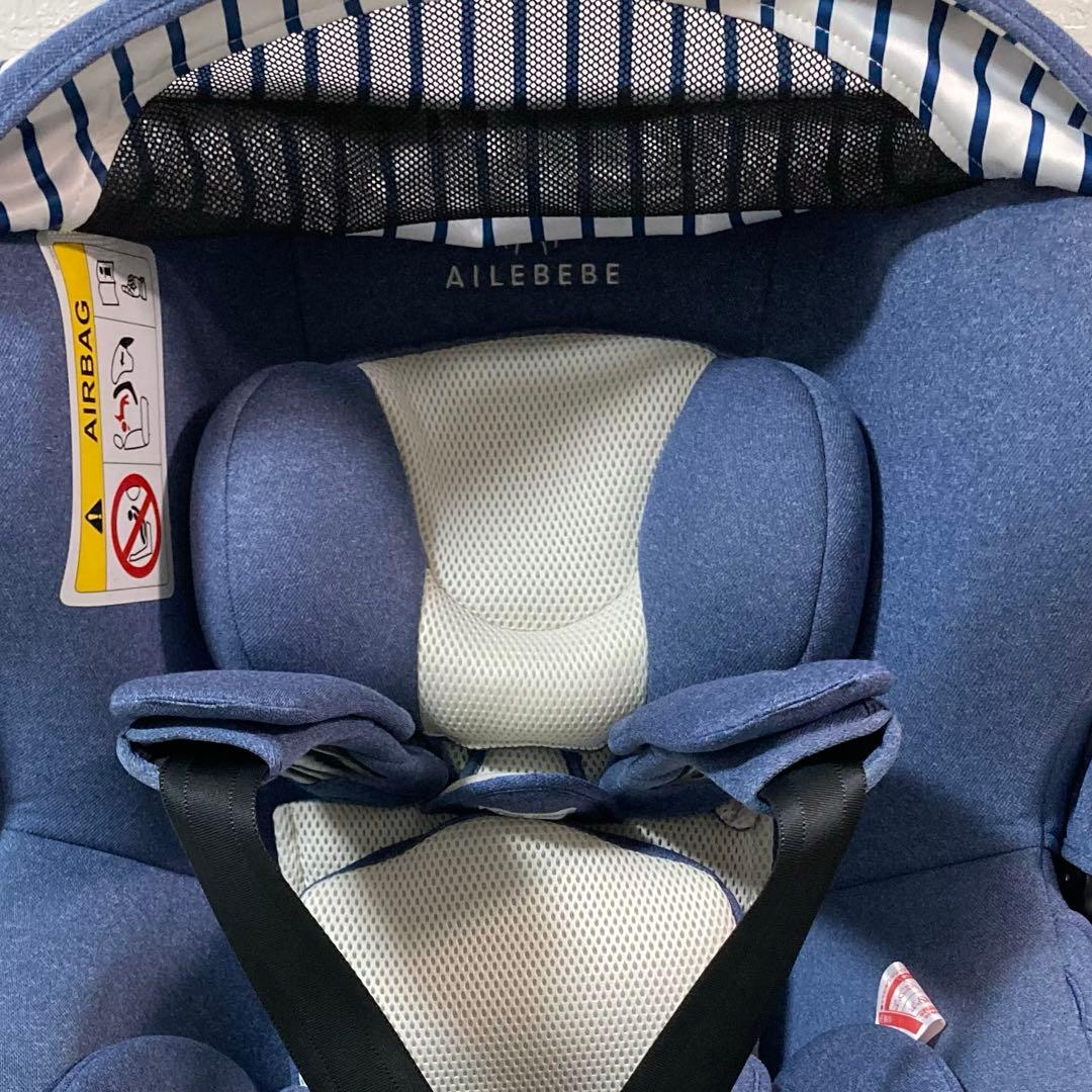 美品 AILEBEBE エールベベ クルット5i プレミアム ISOFIX