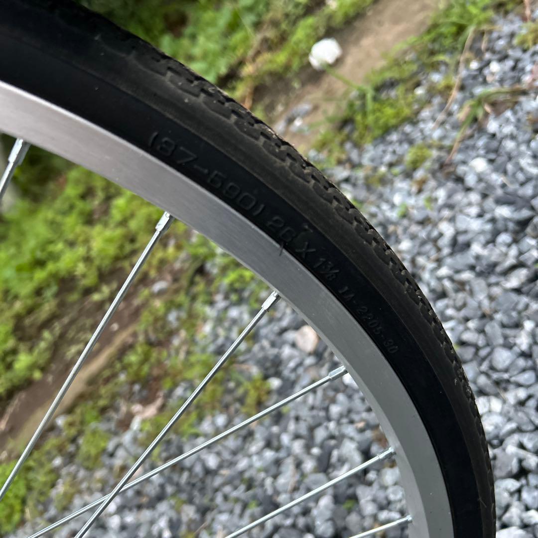 Rosellyシティサイクル アクアブルー　26c