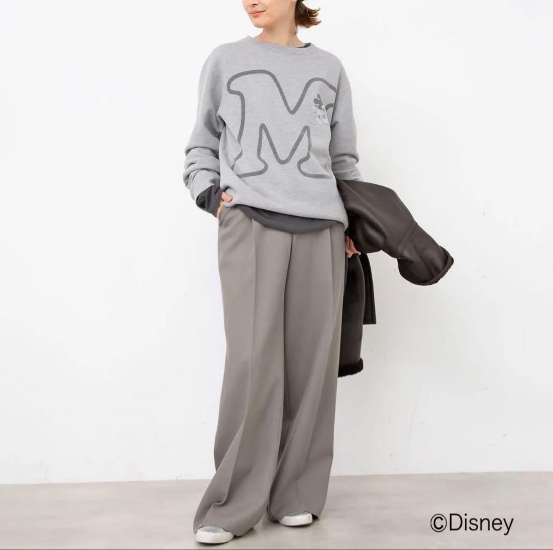 Shadow Mickey Sweat スウェット レディース グレー FREE