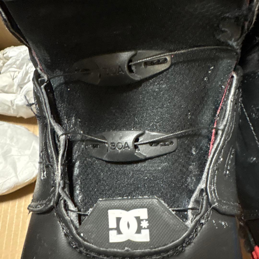 DC BOA スノーボードブーツ ブラック/レッド