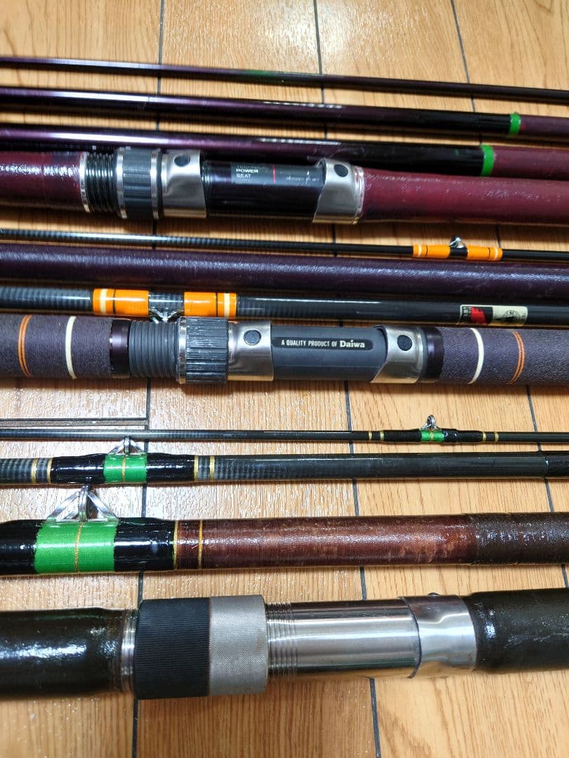 石鯛竿 3セット ジャンク品