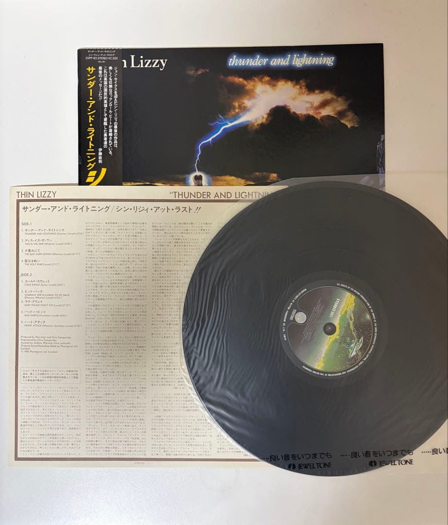【帯付き2作品セット】Thin Lizzy 国内盤LP 2枚組含む 計3LP