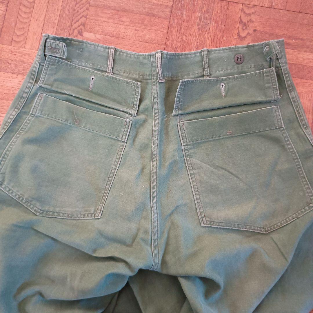 ベイカーパンツ 50s カーゴパンツ ミリタリー ボタンフライ US ARMY