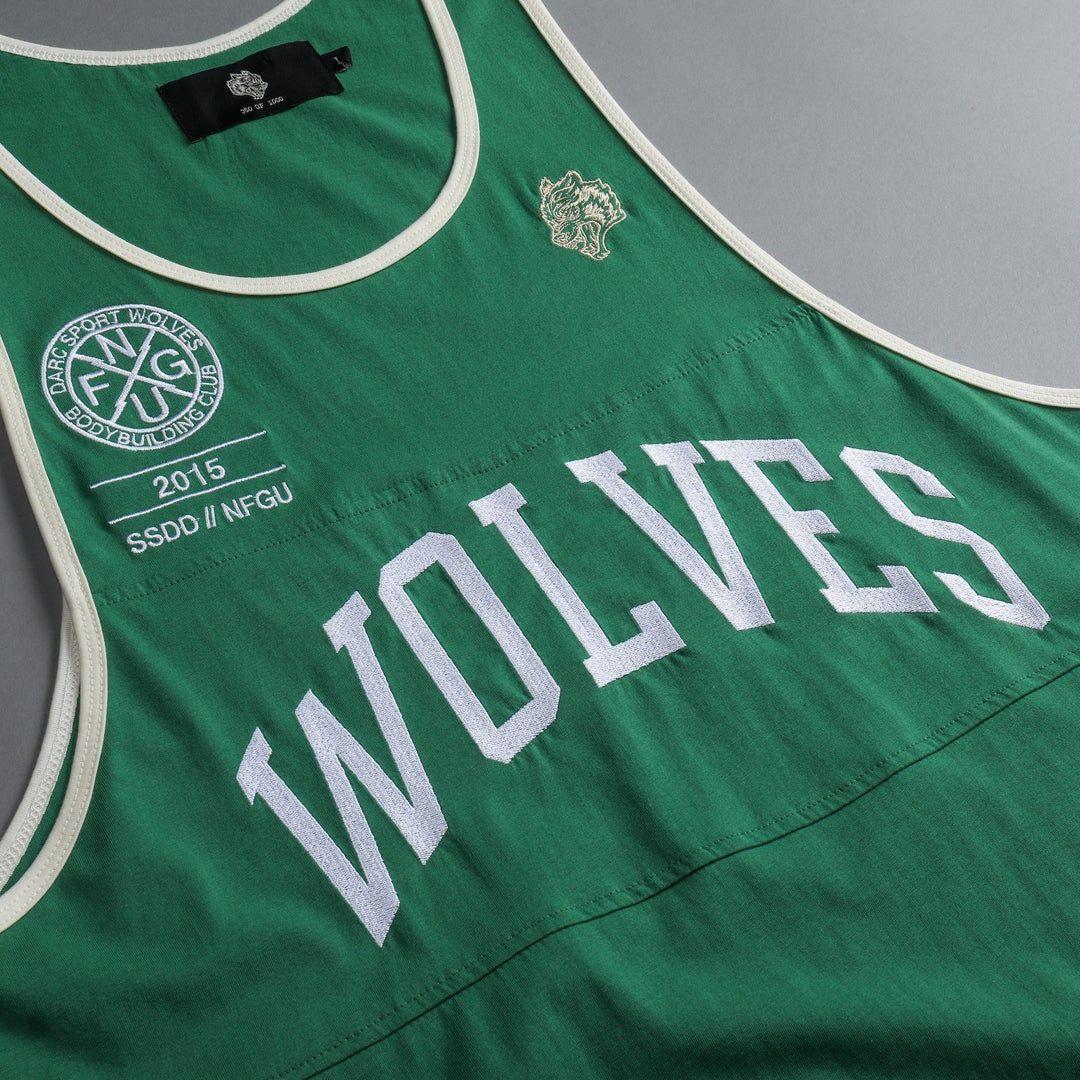 106 大人気　ダルクスポーツdarc sport タンクトップ　エメラルド　L