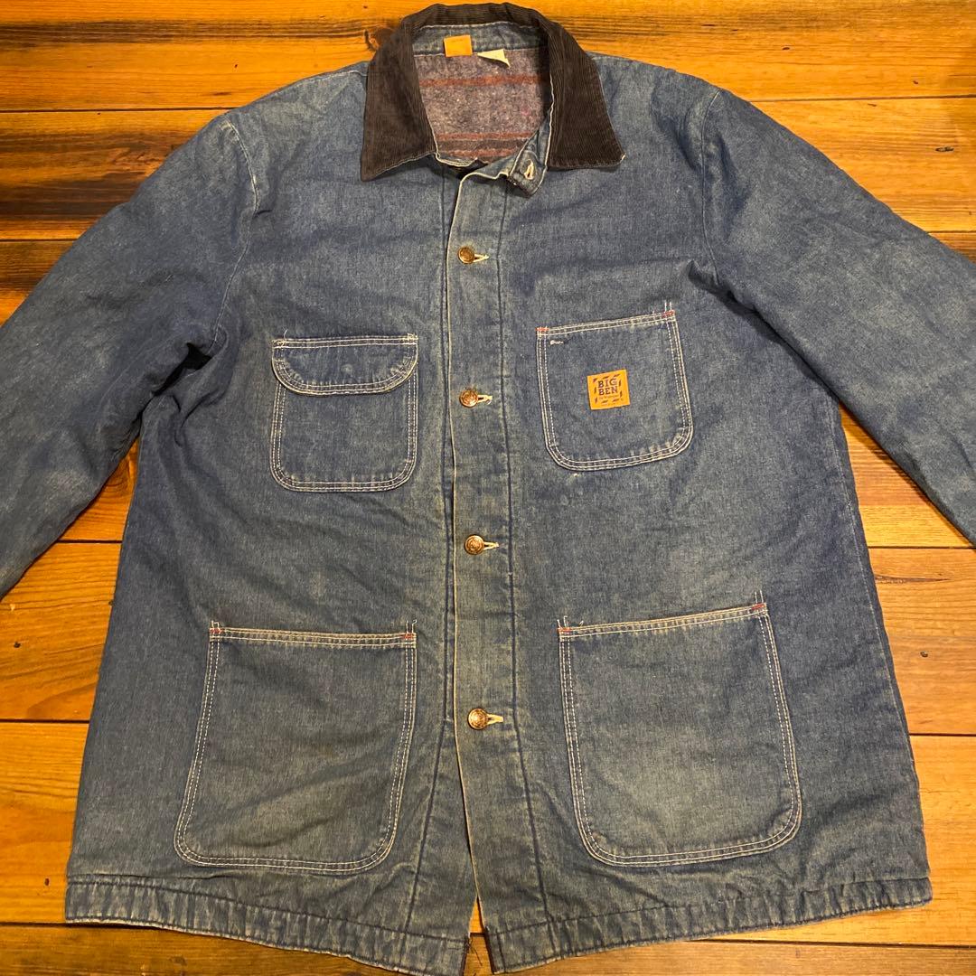 BIG BEN 44 カバーオール 70sから80s 裏地ライナー付き