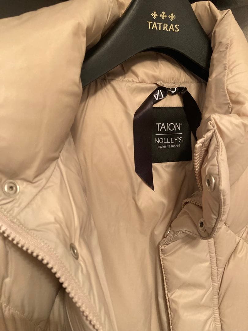 【TAION/タイオン】別注ダイヤキルトダウンジレ