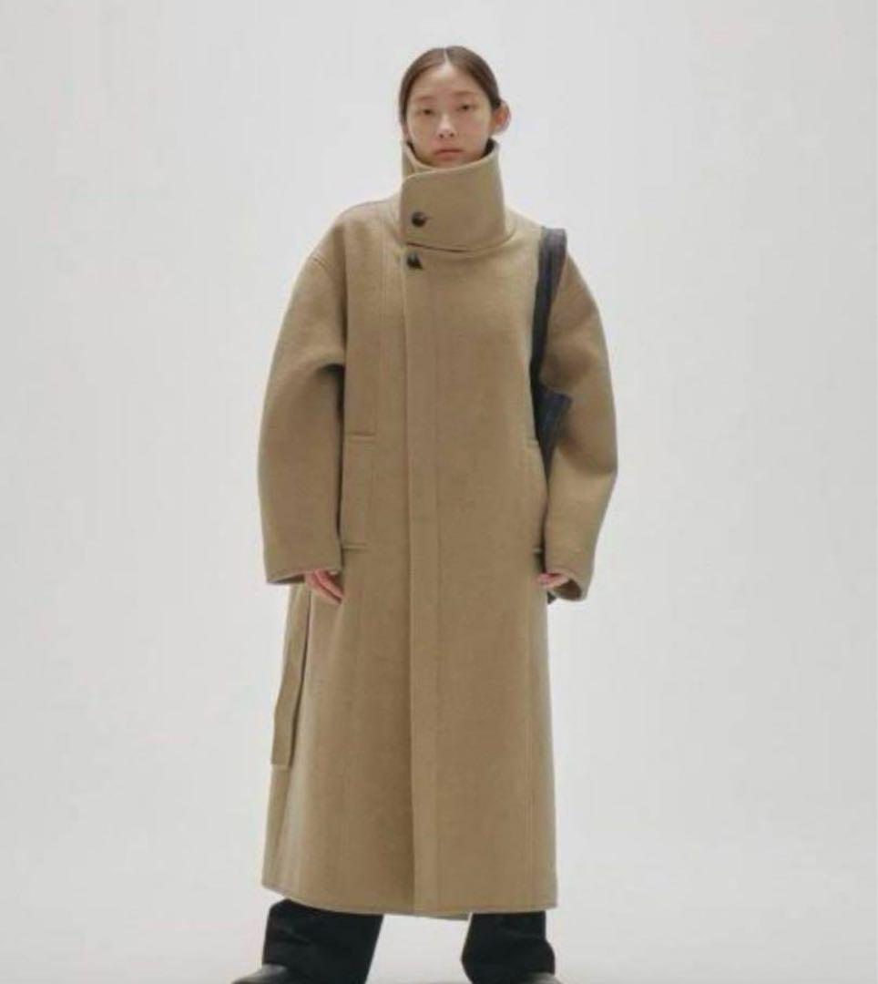 入手困難✨ トゥデイフル スタンドカラーコート ベルト 36サイズ カジュアル