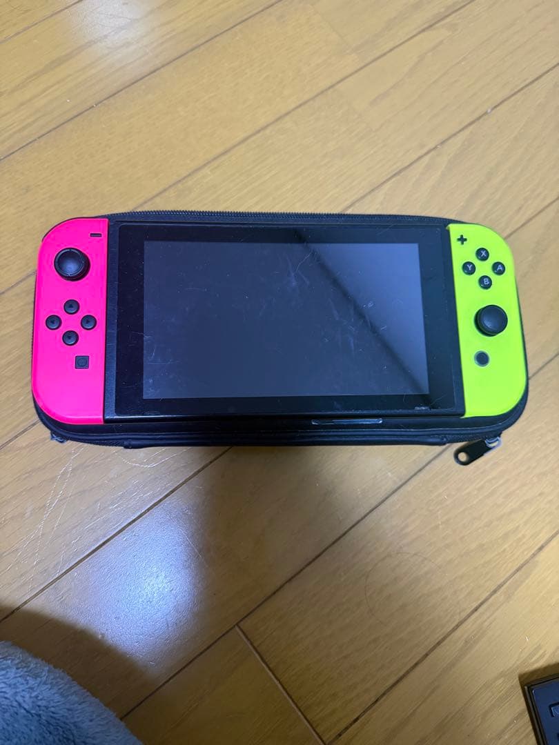 Nintendo Switch 本体 ピンク・グリーン ジャンク扱い