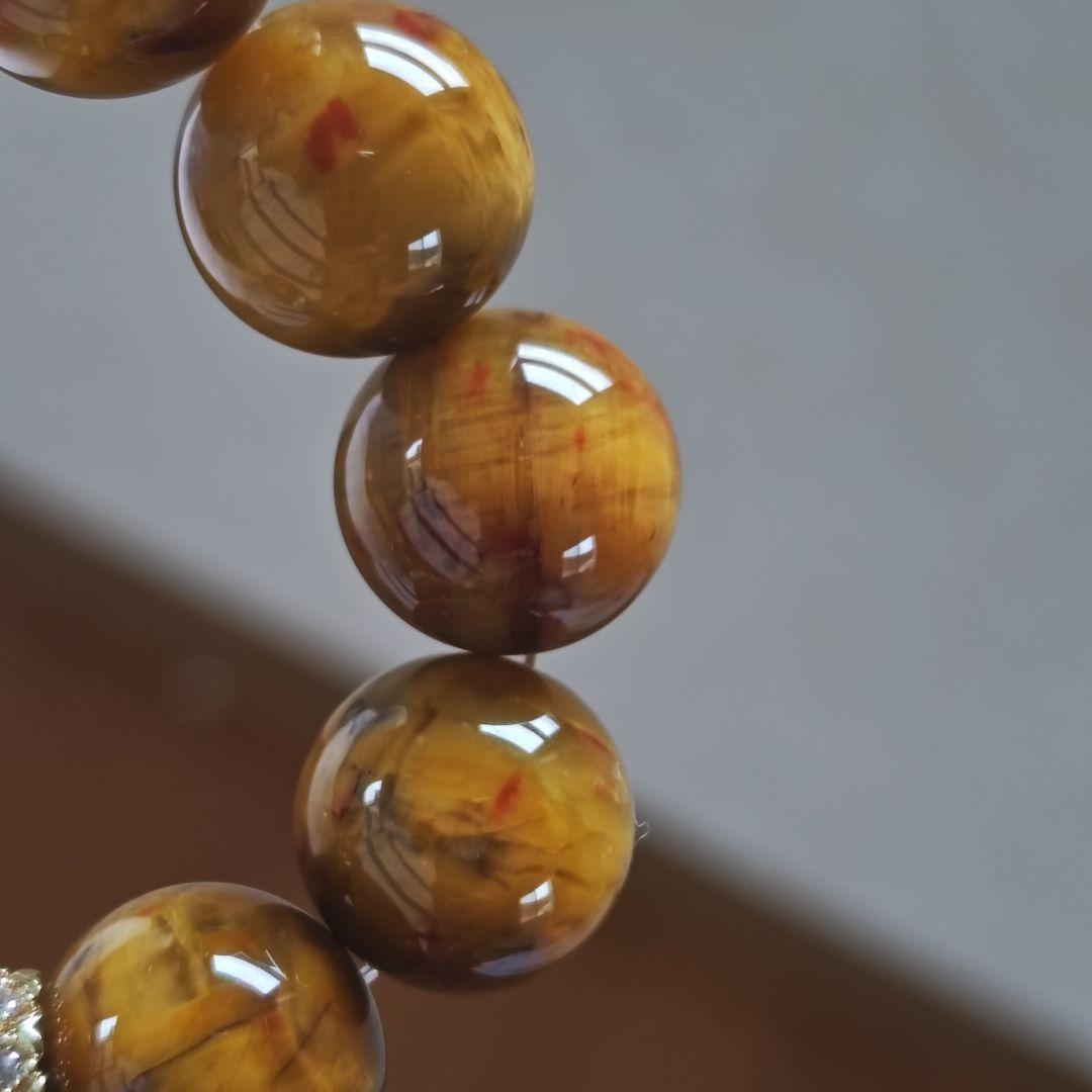 p様♡専用です♡ 大漆オパール宝瓶天珠　ゴールデンピーターサイト　サンストーン