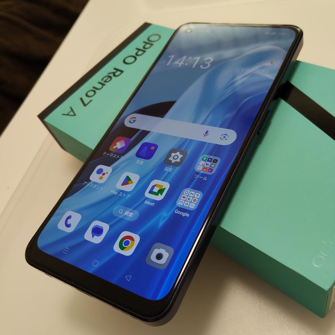 OPPO Reno7 A スターリーブラック