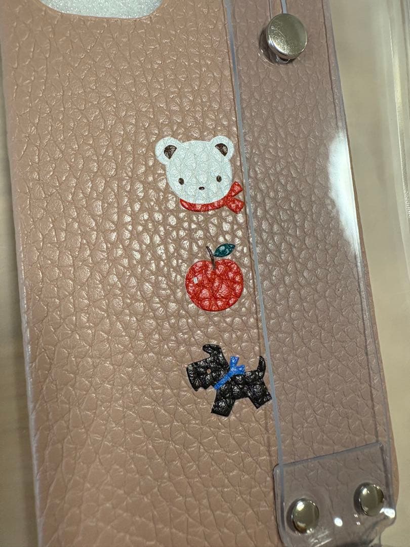 専用　新品　familiar iPhone13 ケース リング付き