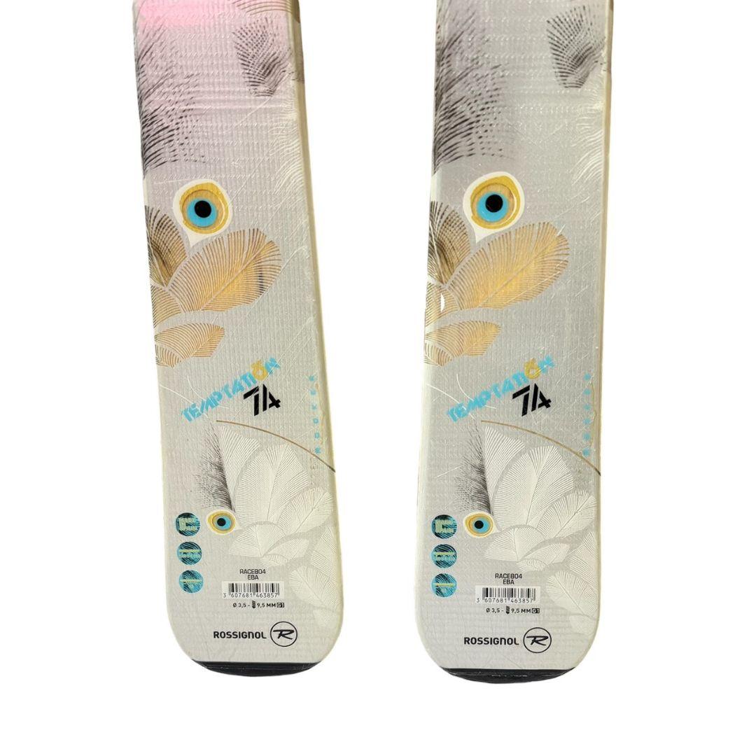 【ROSSIGNOL】希少　孔雀 TEMPTATION 74 スキー 146cm