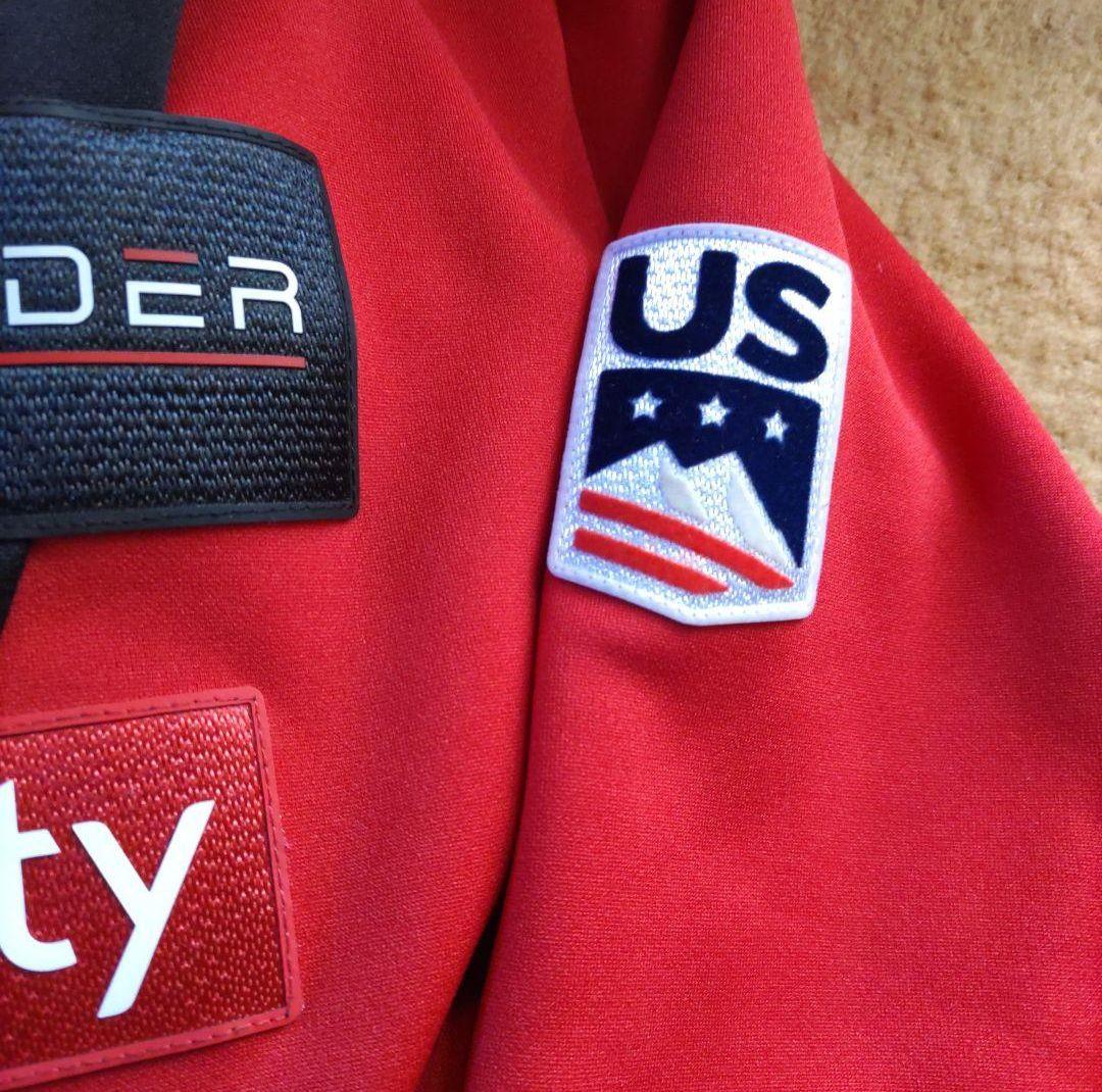 c 美良品 SPYDER スパイダー U.S.SKI TEAM パーカー