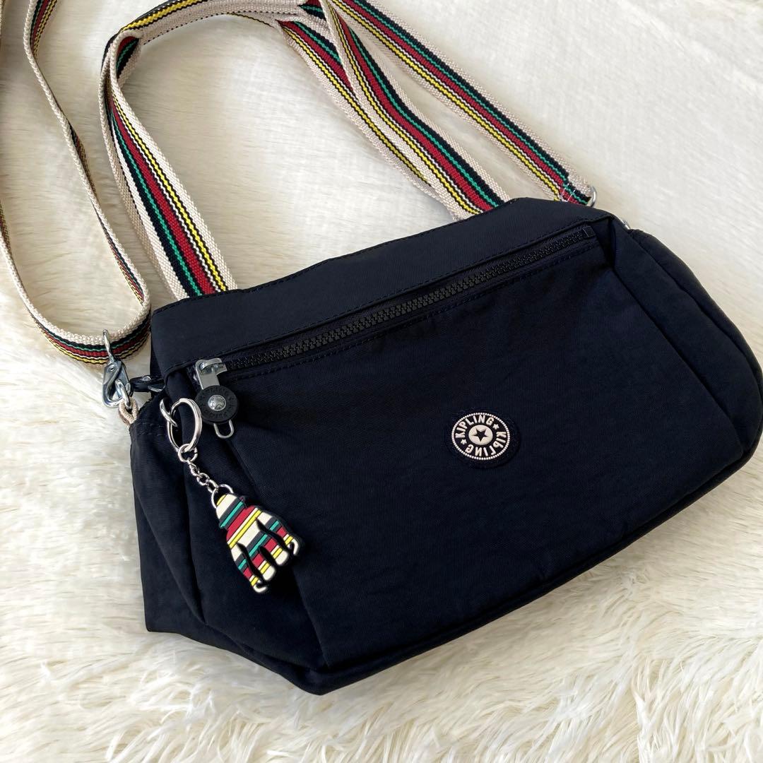 ✨日本限定品✨Kipling キプリング　ハンド　ショルダーバッグ　2way 黒