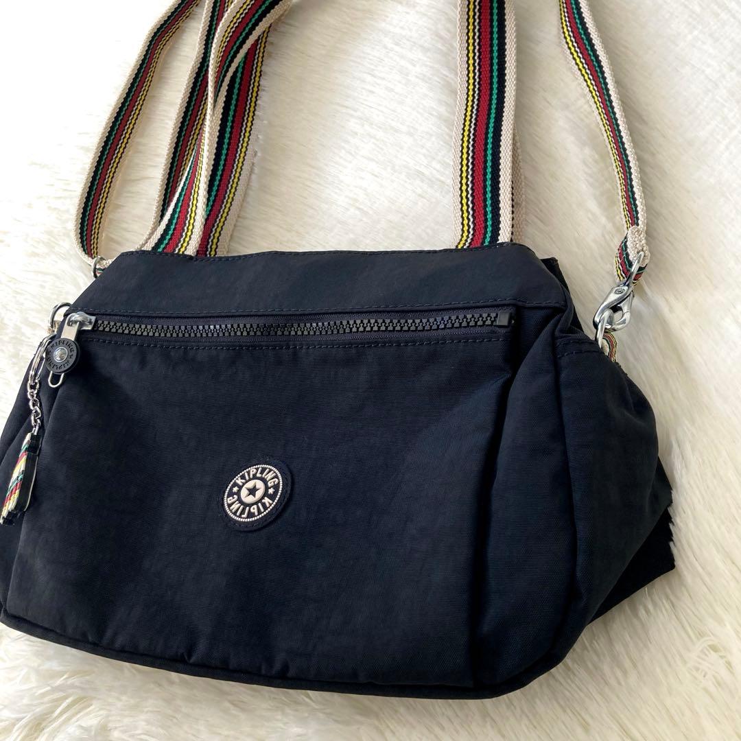 ✨日本限定品✨Kipling キプリング　ハンド　ショルダーバッグ　2way 黒