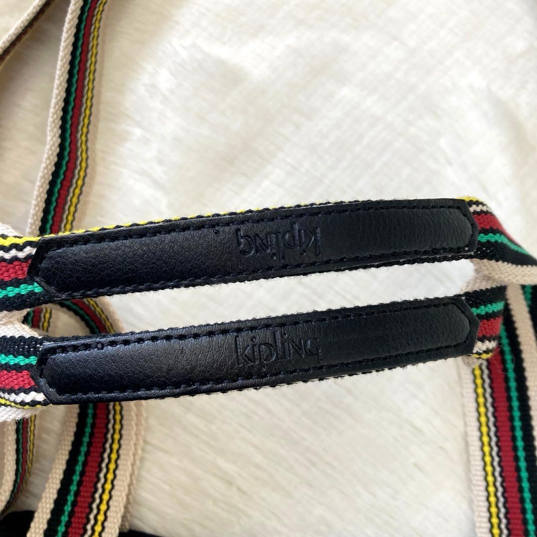 ✨日本限定品✨Kipling キプリング　ハンド　ショルダーバッグ　2way 黒