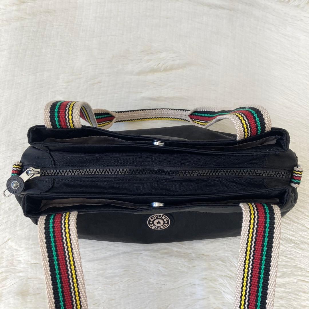 ✨日本限定品✨Kipling キプリング　ハンド　ショルダーバッグ　2way 黒