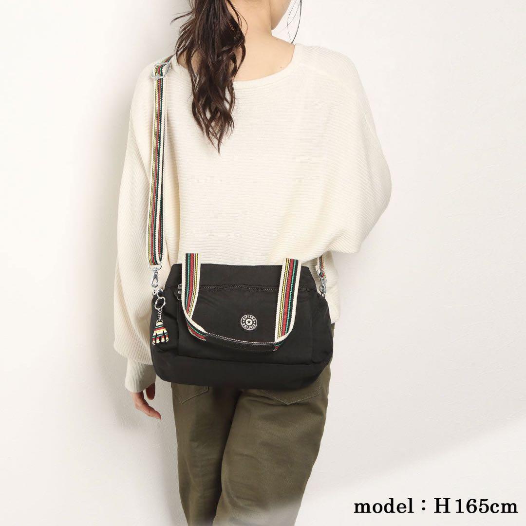✨日本限定品✨Kipling キプリング　ハンド　ショルダーバッグ　2way 黒