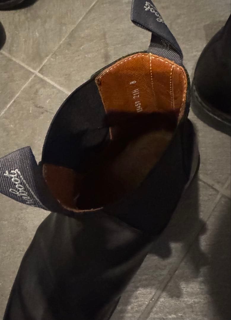 Paraboot サイドゴアブーツ 黒　MANAGE マネージ　UK8