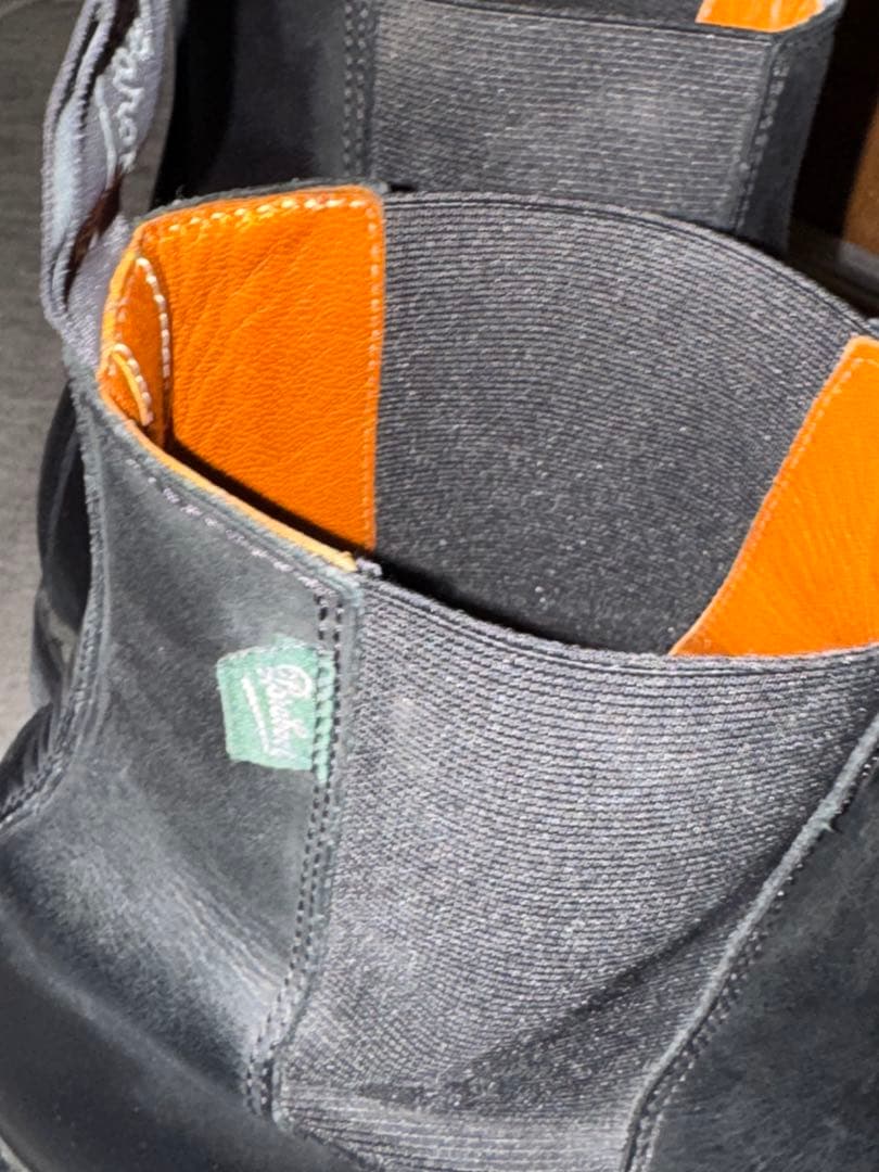 Paraboot サイドゴアブーツ 黒　MANAGE マネージ　UK8