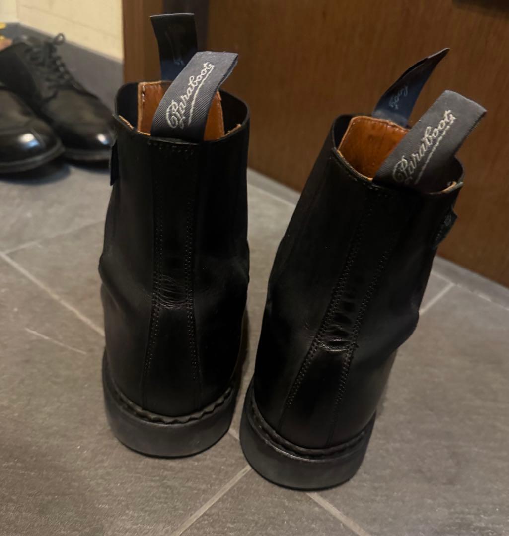 Paraboot サイドゴアブーツ 黒　MANAGE マネージ　UK8