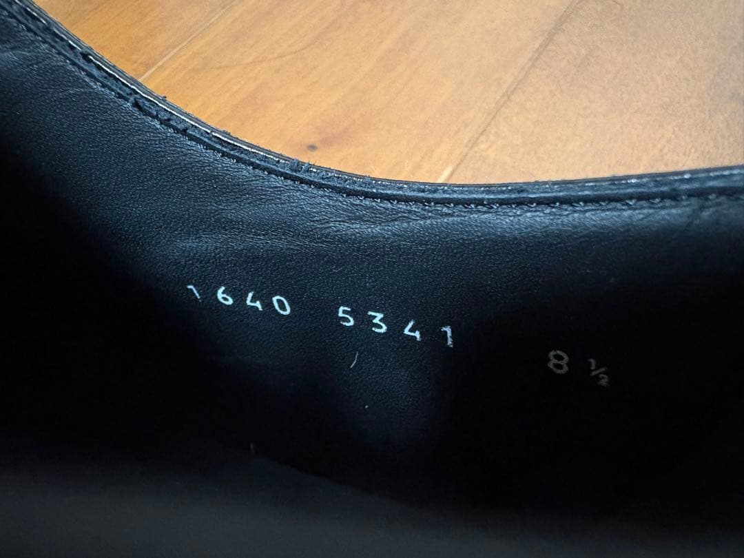 ドルガバ レースアップ カーフ 黒 42.5 新品 試着のみ 箱付