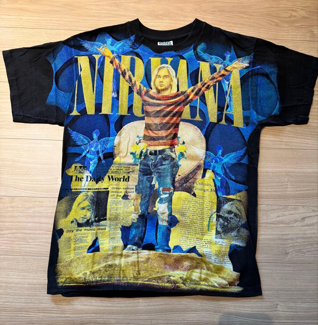 NIRVANA ブート Tシャツ L ニルヴァーナ