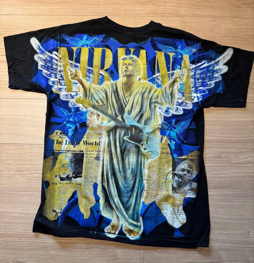 NIRVANA ブート Tシャツ L ニルヴァーナ