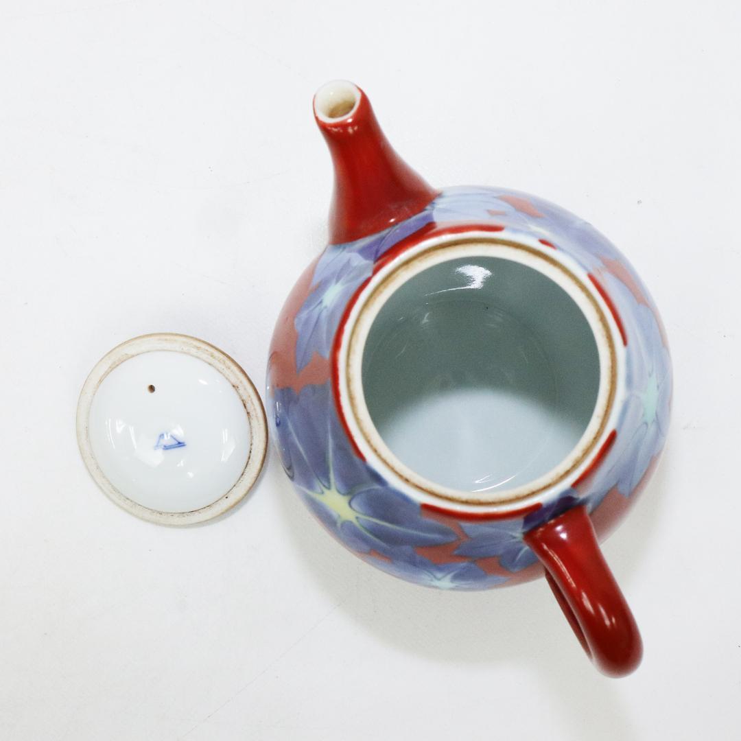 肥前有田焼　深川製　富士印　茶器揃え　桐箱有　宮内庁御用達　　煎茶器