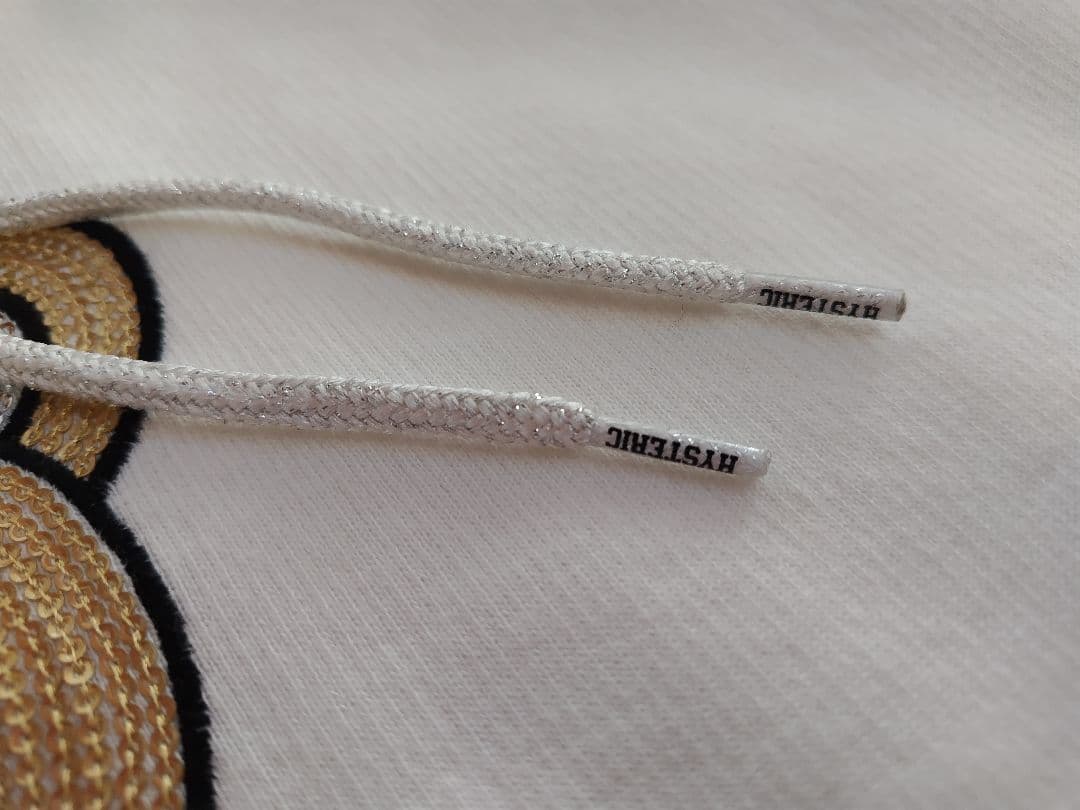 [お値下げしました]ヒステリックグラマー　ヒスベア　スパンコールパーカー