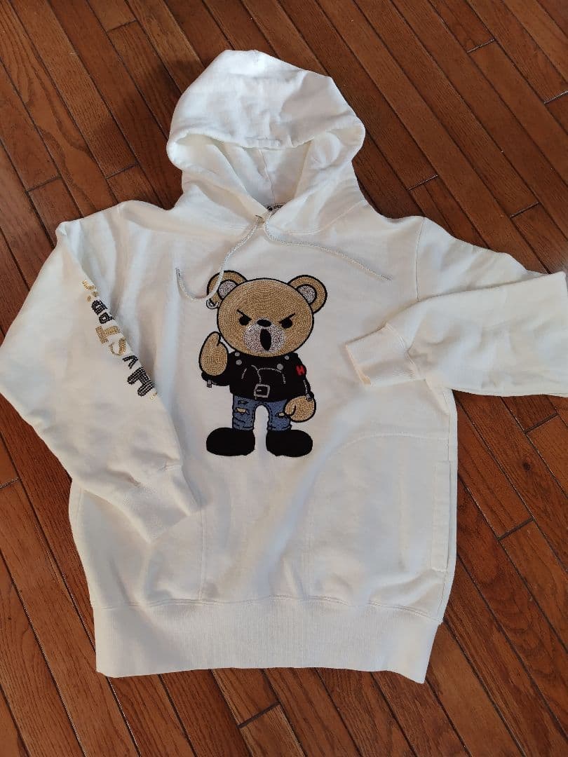 [お値下げしました]ヒステリックグラマー　ヒスベア　スパンコールパーカー