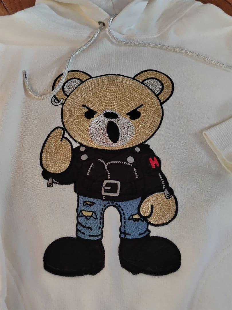 [お値下げしました]ヒステリックグラマー　ヒスベア　スパンコールパーカー