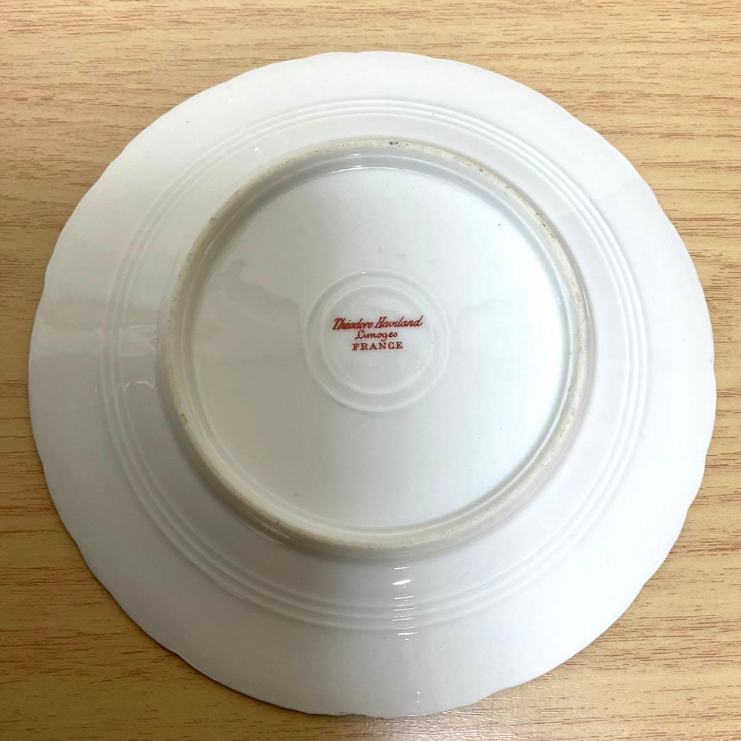 ご確認用写真　セオドア　アビランド リモージュ 330 約16cmプレート　11