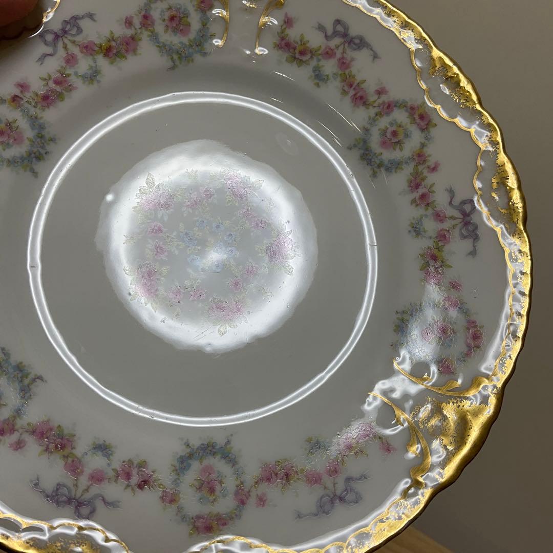 ご確認用写真　セオドア　アビランド リモージュ 330 約16cmプレート　11