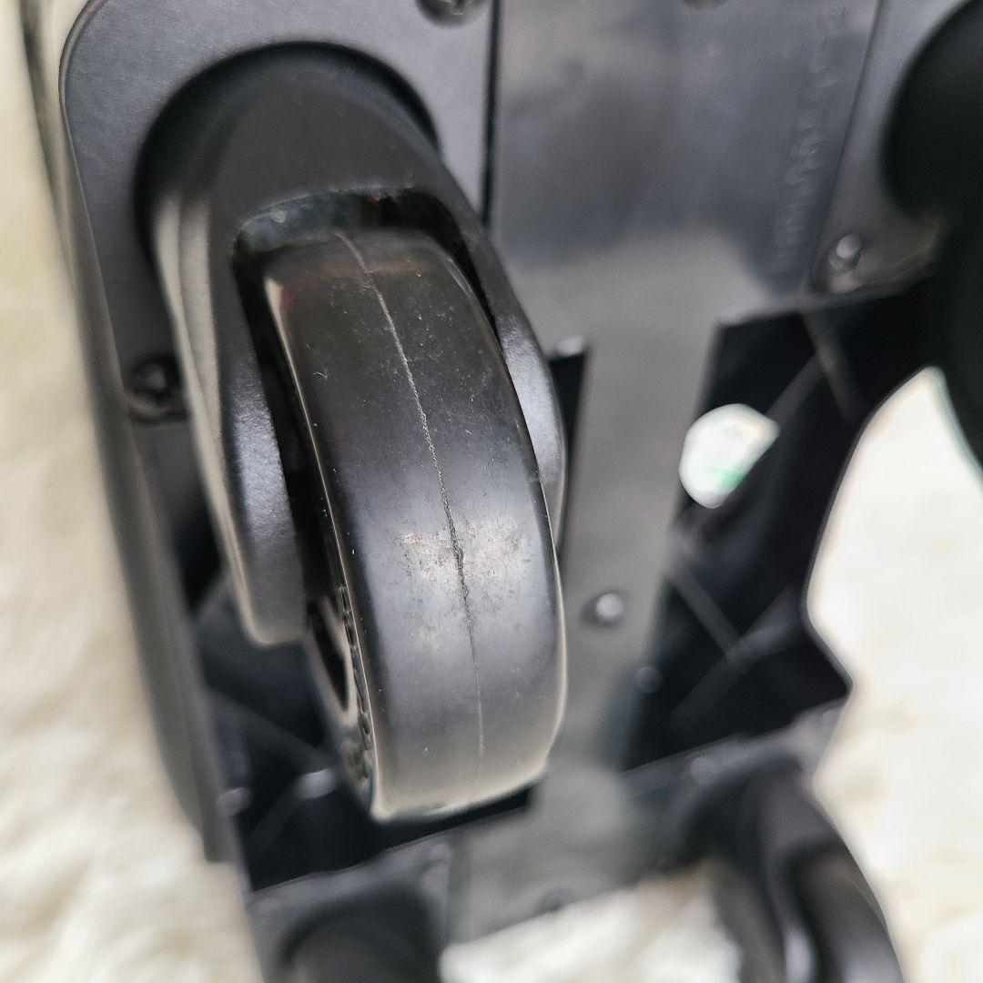 美品【スワニー】キャリーバッグ Sサイズ レース柄 ブラックラメ　MA-0027