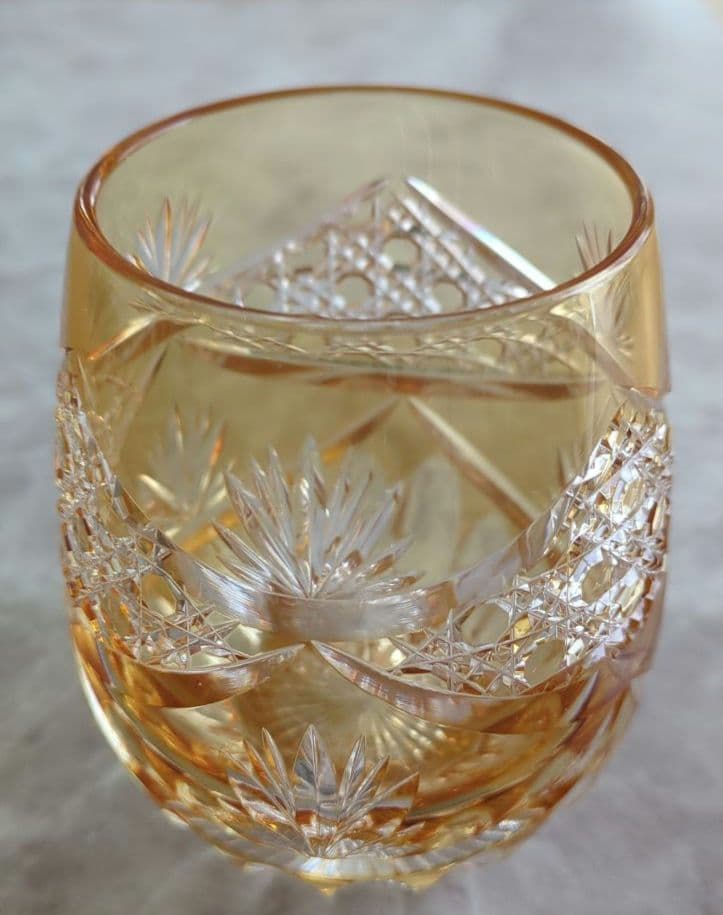 【江戸切子】鍋谷淳一 KAGAMI ロックグラス