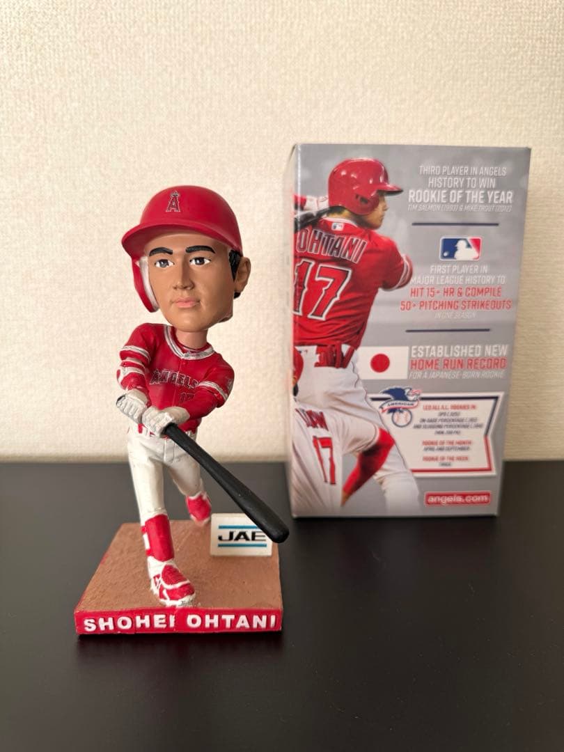 大谷翔平2018 ルーキーオブザイヤー ボブルヘッド