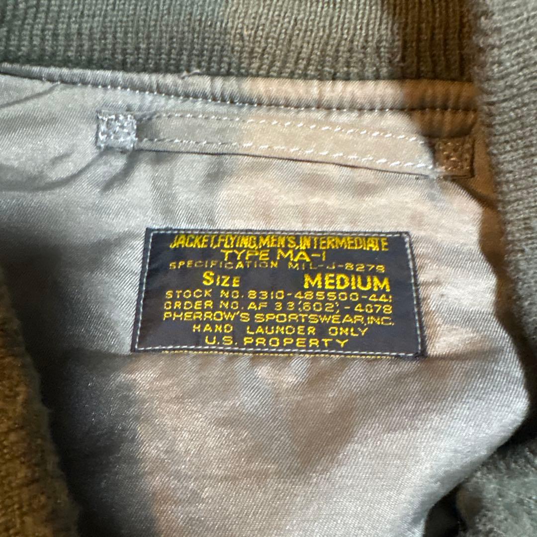 Pherrow's フェローズ 初期型 MA-1 フライトジャケット