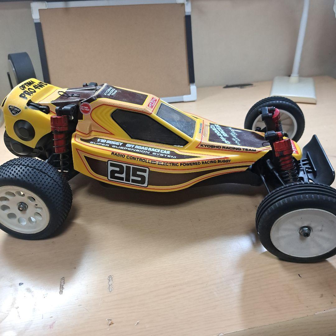 タミヤDT02フロント6角ハブ化 (京商オプティマプロボディ)