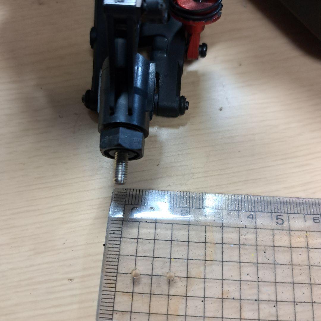 タミヤDT02フロント6角ハブ化 (京商オプティマプロボディ)