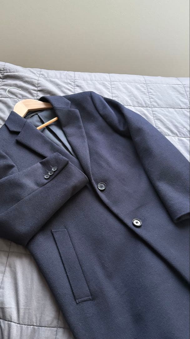 ユニクロ　ウールカシミヤチェスターコート　2025 AW秋冬