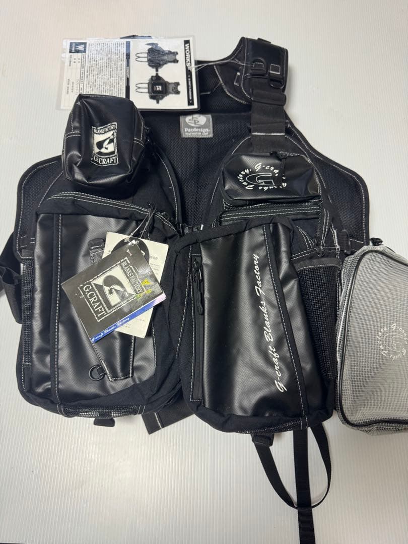 G.CRAFT ブラックライフジャケット