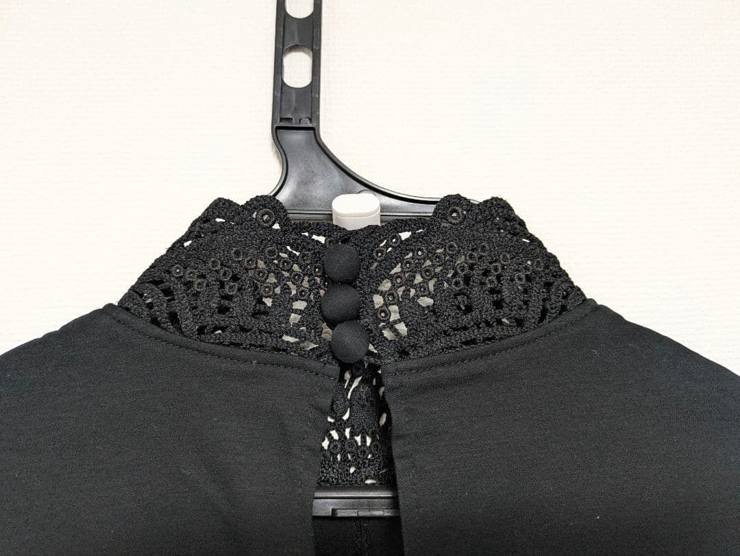 mame コットンジャージー刺繍襟ドレス　サイズ1