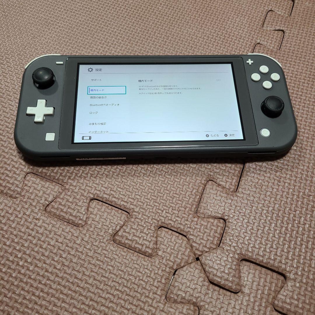 Nintendo Switch Lite グレー 3495